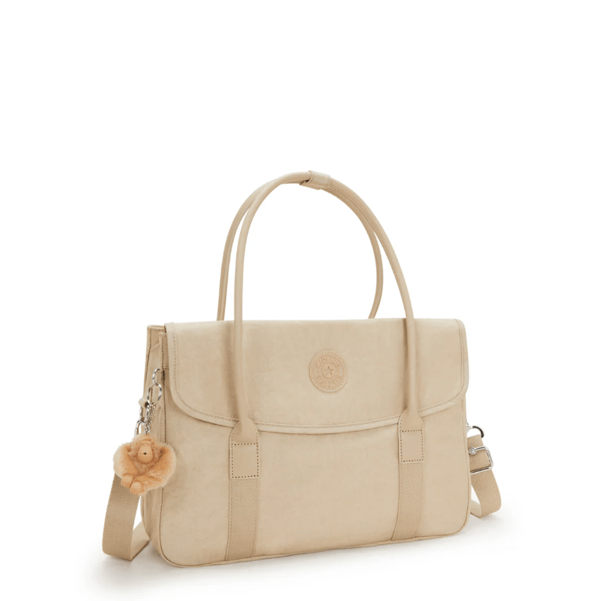 Superworker S Sparkled Beige Small Laptop Bag KPKI45555DV1