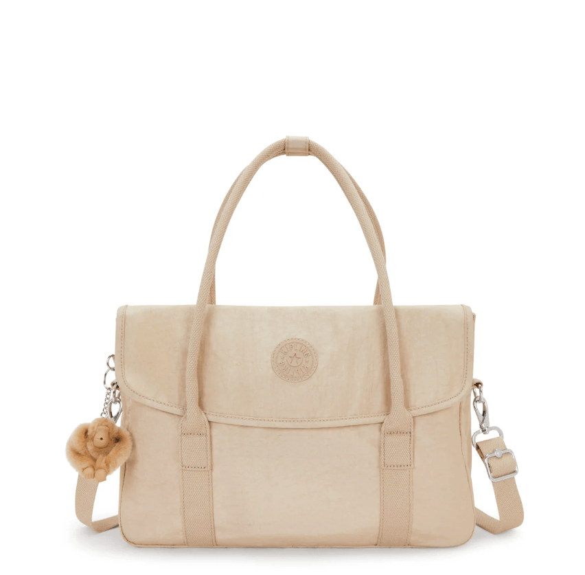 Superworker S Sparkled Beige Small Laptop Bag KPKI45555DV1