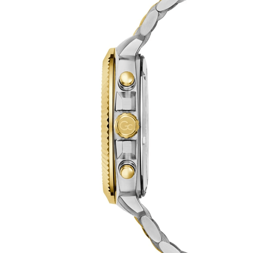 Gold Metallic Grey Steel Men's Watch GCZ46002G9MF