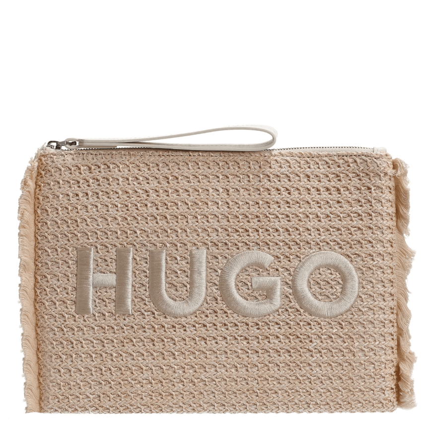 Hugo Red Beck Natural Pouch Bag 1027159901 
