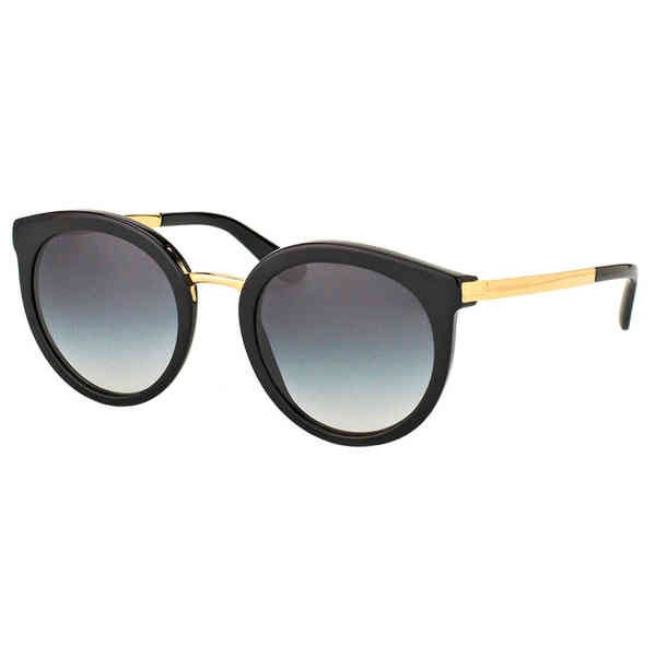 Black Round Sunglasses 0DG2285