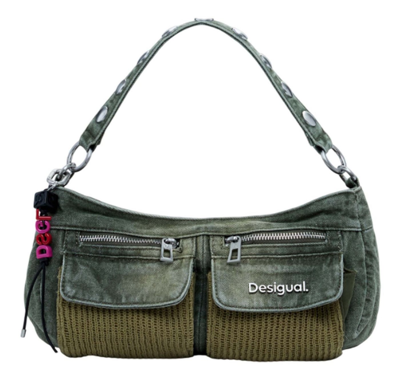 Bravo Hybrid Donosti Green Shoulder Bag