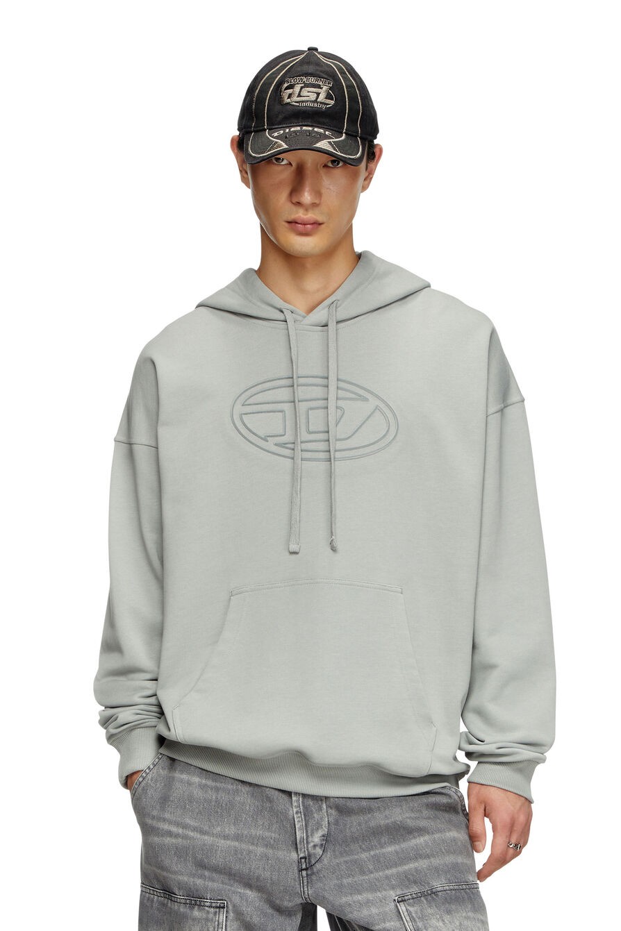 S-ummer-Bigoval Hoodie Grey