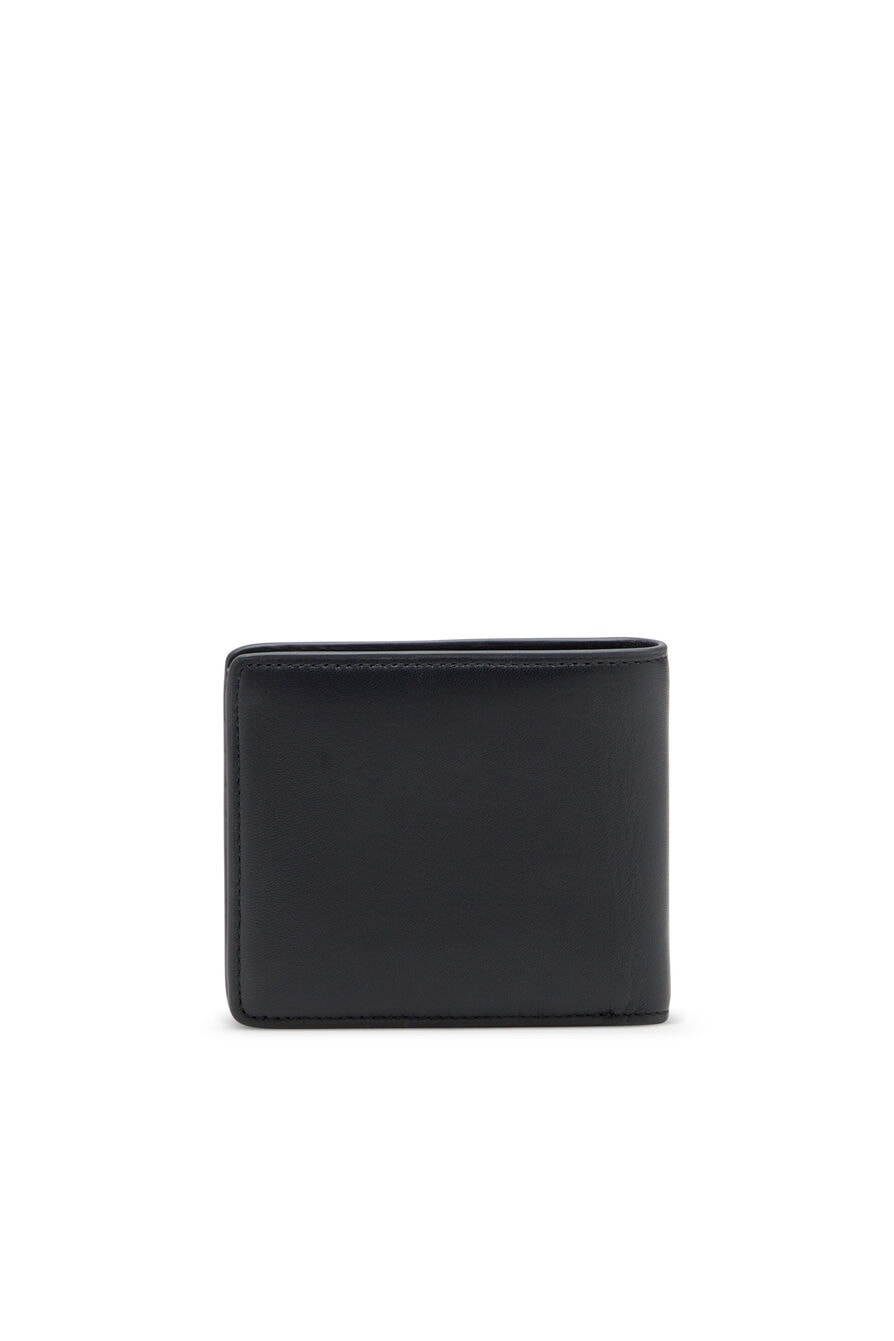 Biscto Bi-Fold Coin S 3D Black Wallet  