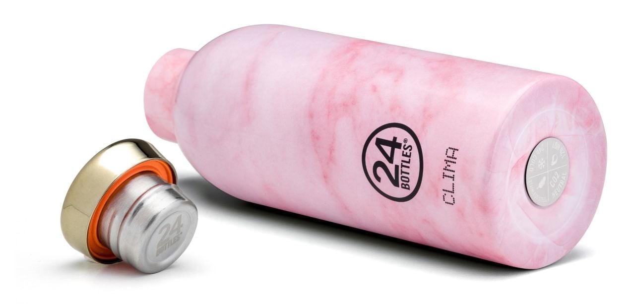 Clima Bottle 500ml Pink Marble