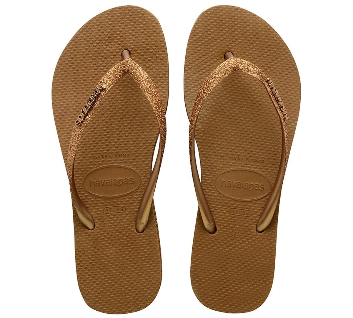 HAVAIANAS S. FFORM SPARKLE BRONZE 37/38