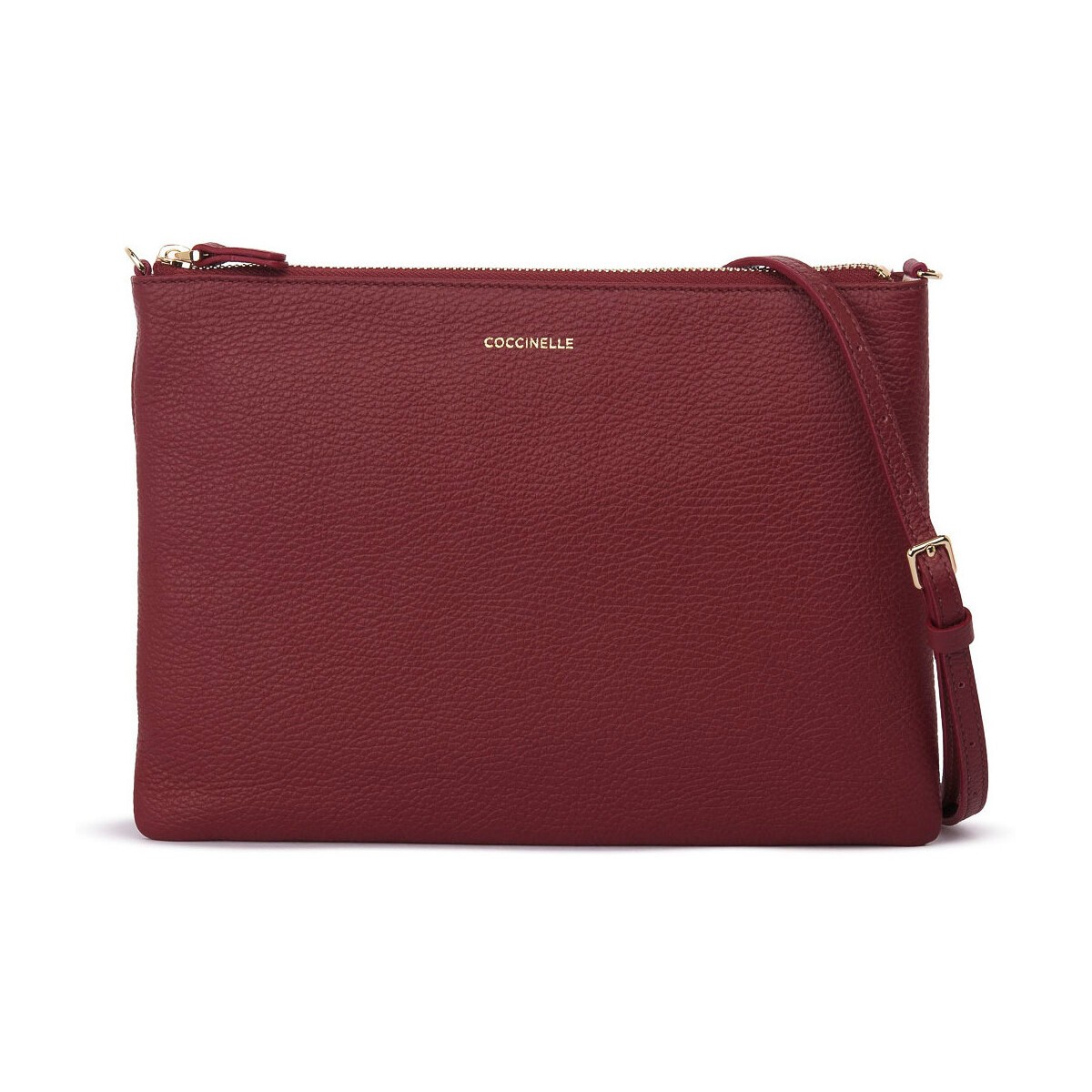 Alias Envelope Leather Rouge Hand Bag E5PJ5190101