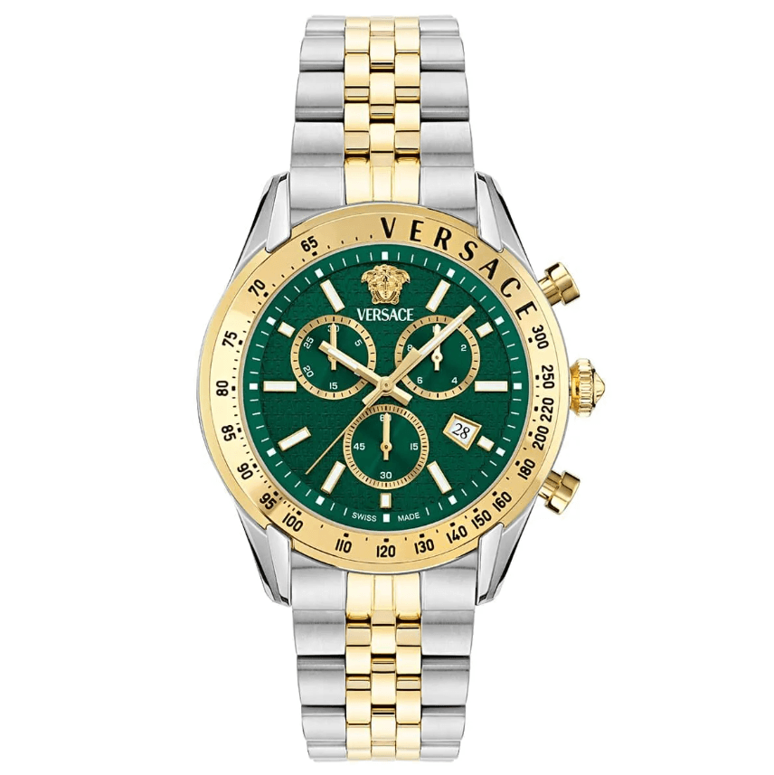 Gold Tone Silver Stainless Steel Men's Watch VRSCVE8R00524