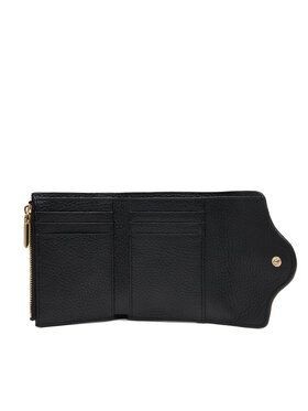 C-Me Black Leather Wallet E2SSL11F001