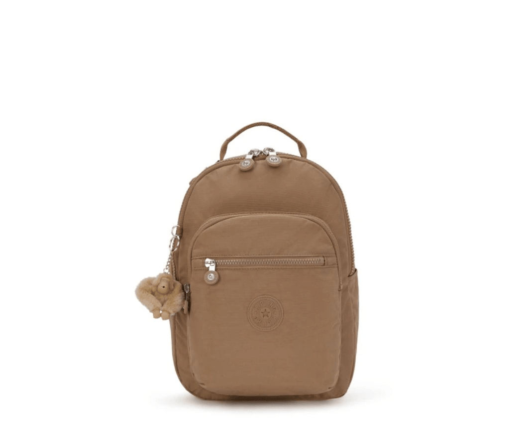 Seoul Small Tan Beige Backpack KPKI40827CN1