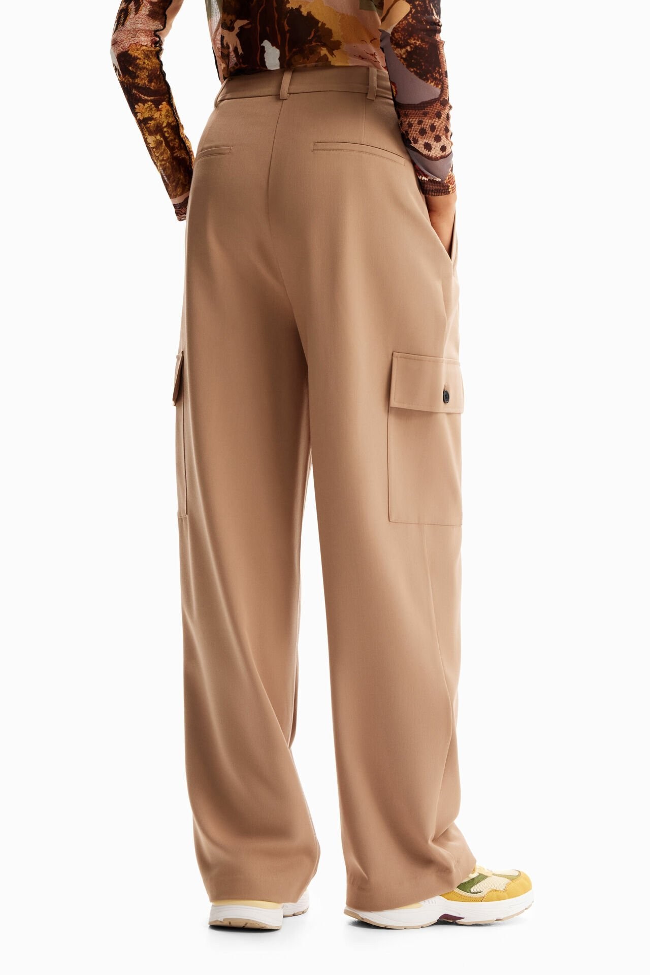 DESIGUAL PANT MINERAL LACROIX TAN S