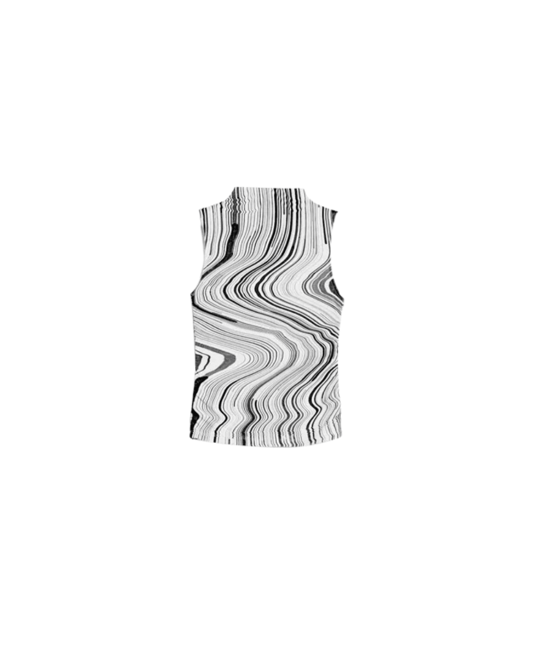 Chiara White Patterened T-Shirt 