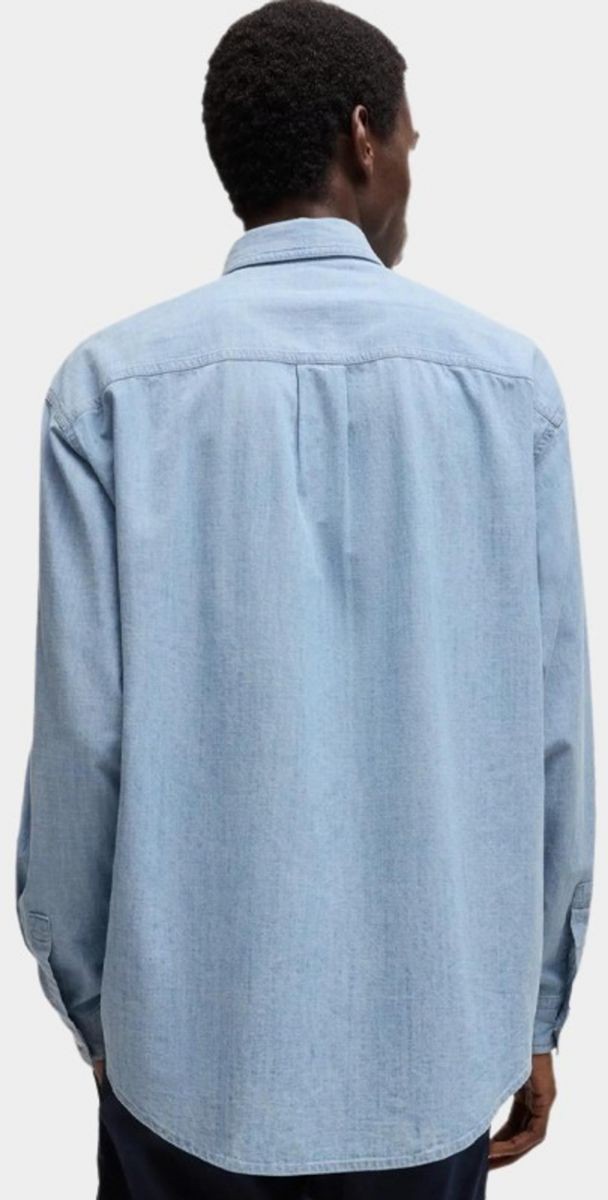 Hugo Red Erillo Light Pastel Blue Shirt 1027073501