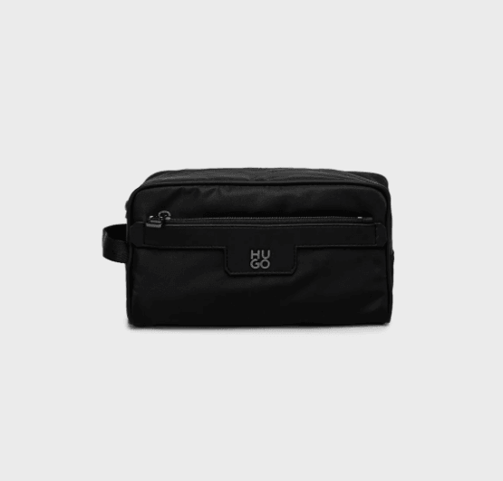 Hugo Red Nesh Black Washbag 1026036801