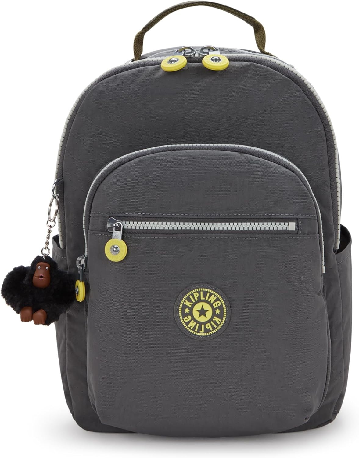 Seoul Large Backpack, Aquatic Blue, 45cm, Laptop Protection Back to Grey KPKI43451DX1