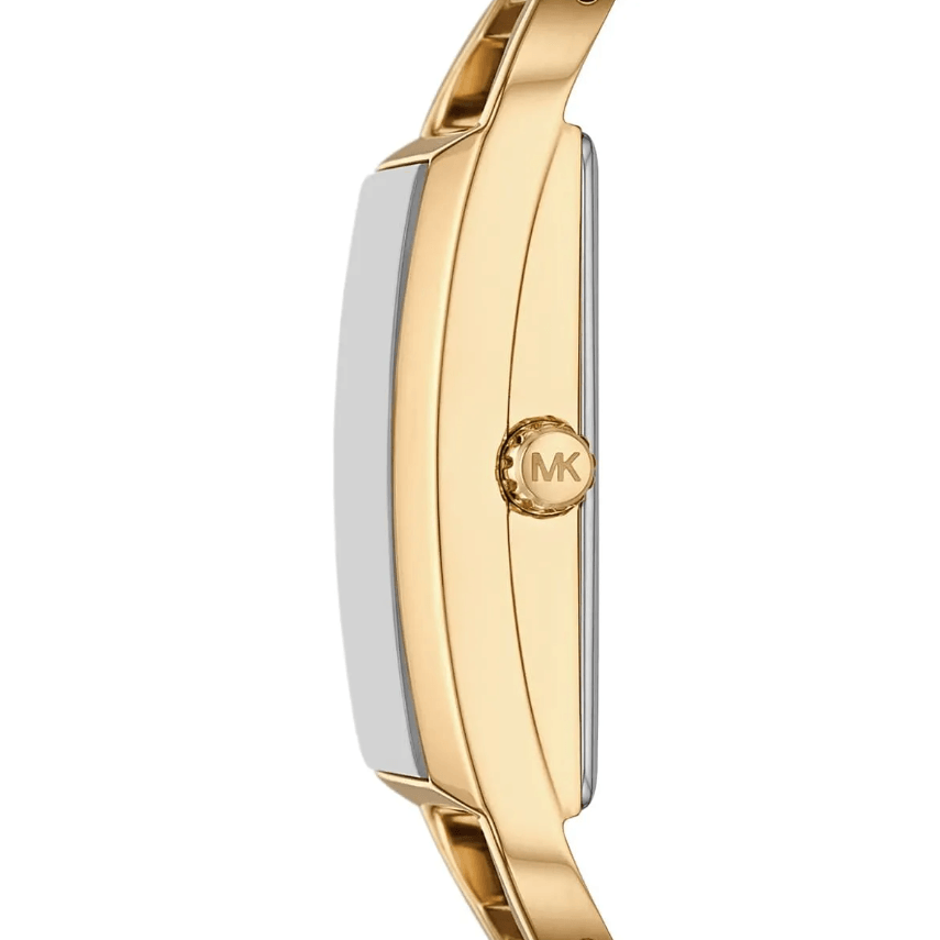 Mini Empire Pavé Gold-Tone Bangle Women's Watch MK4840