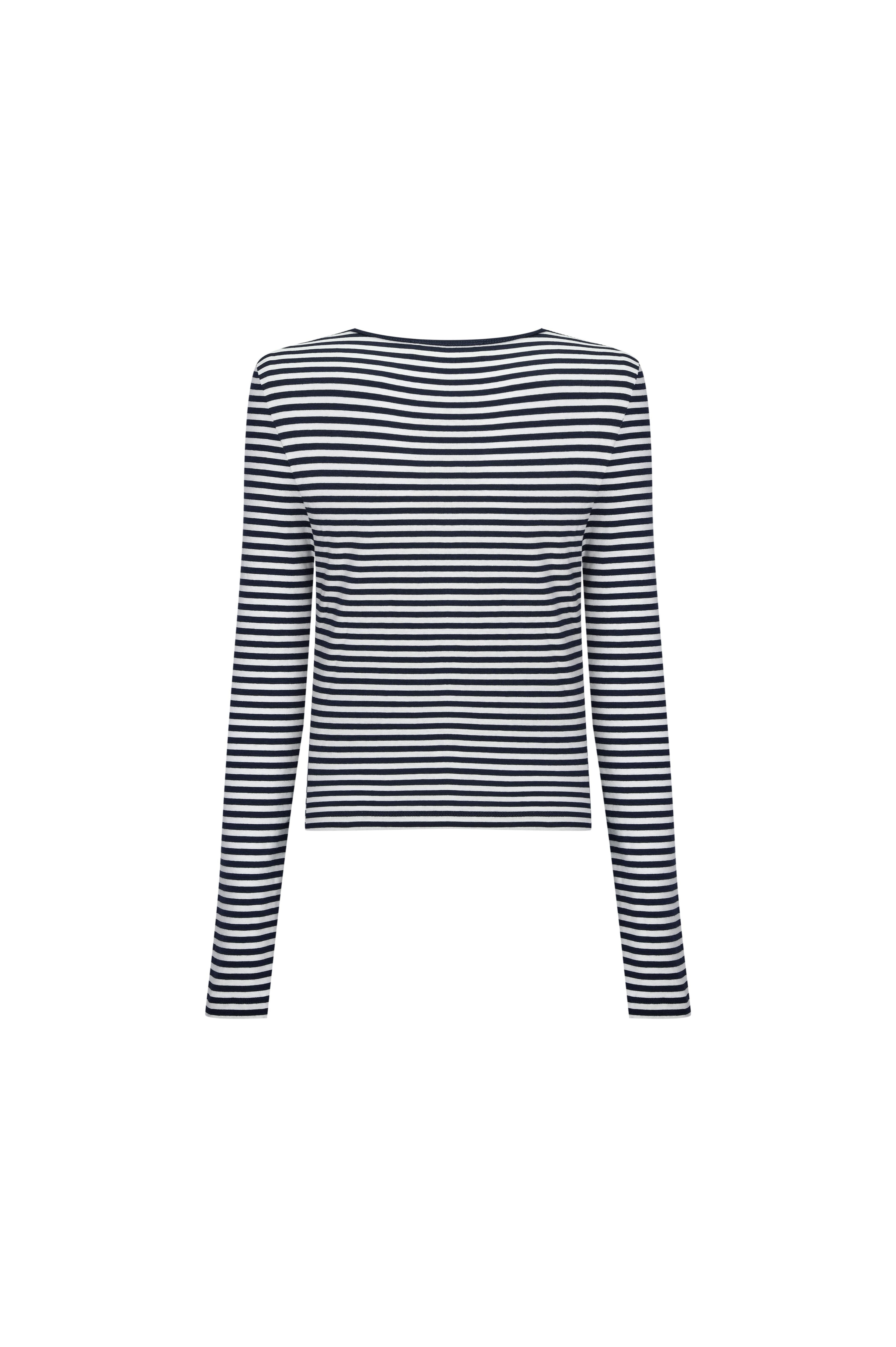Long Sleeve Navy T-Shirt