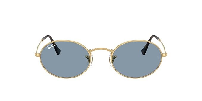 Blue Lens Oval Sunglasses 0RB3547001/5651