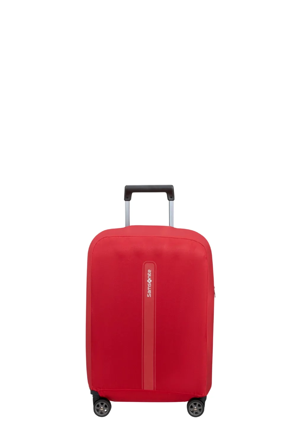 Travel Accessories - Red Foldable Luggage Cover Size - S