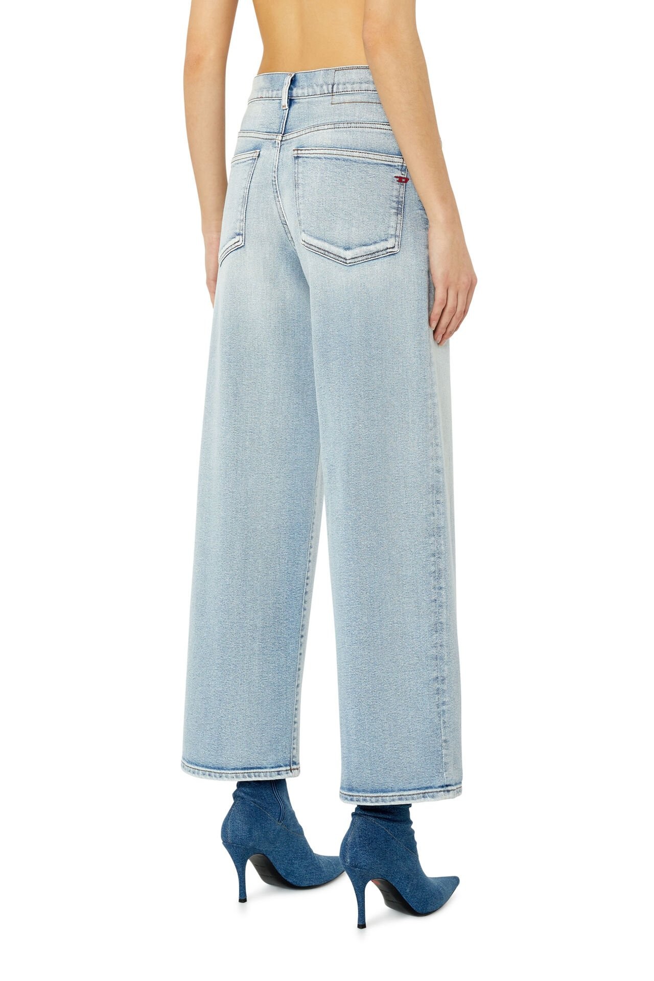 DIESEL 2000 WIDEE L.32 TROUSERS BLUE