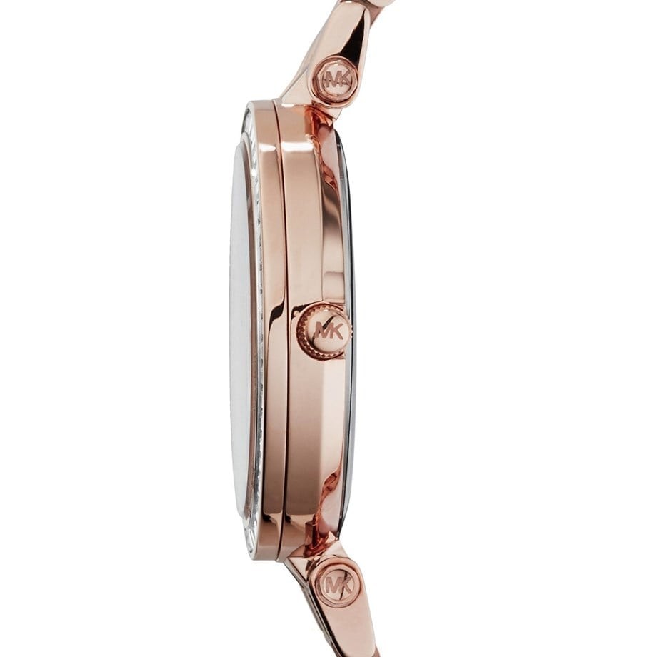 Mini Darci Rose Stainless Steel Women's Watch MK3366