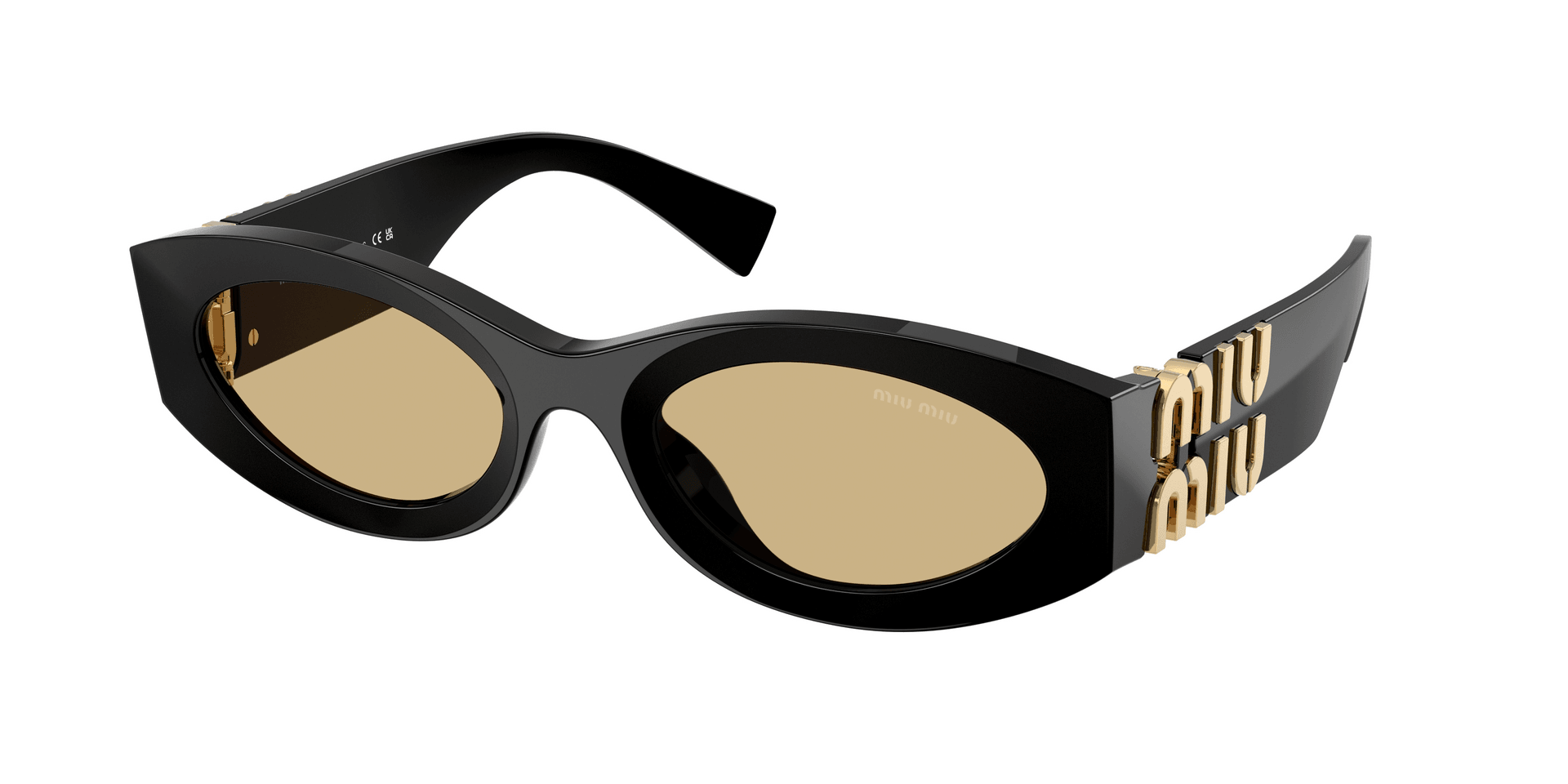 0mu 11ws MU 11WS 16K-10R 54-21 Black Sunglasses