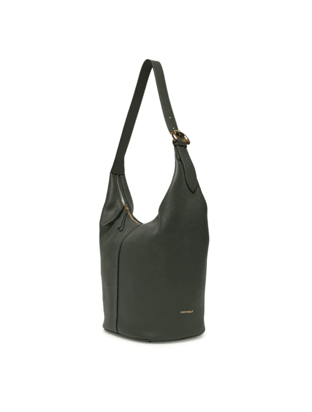Fernanda Hobo Leather Alga Green Shoulder Bag E1S4A130101