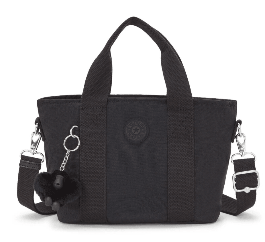 MINTA Medium Black Tote Bag