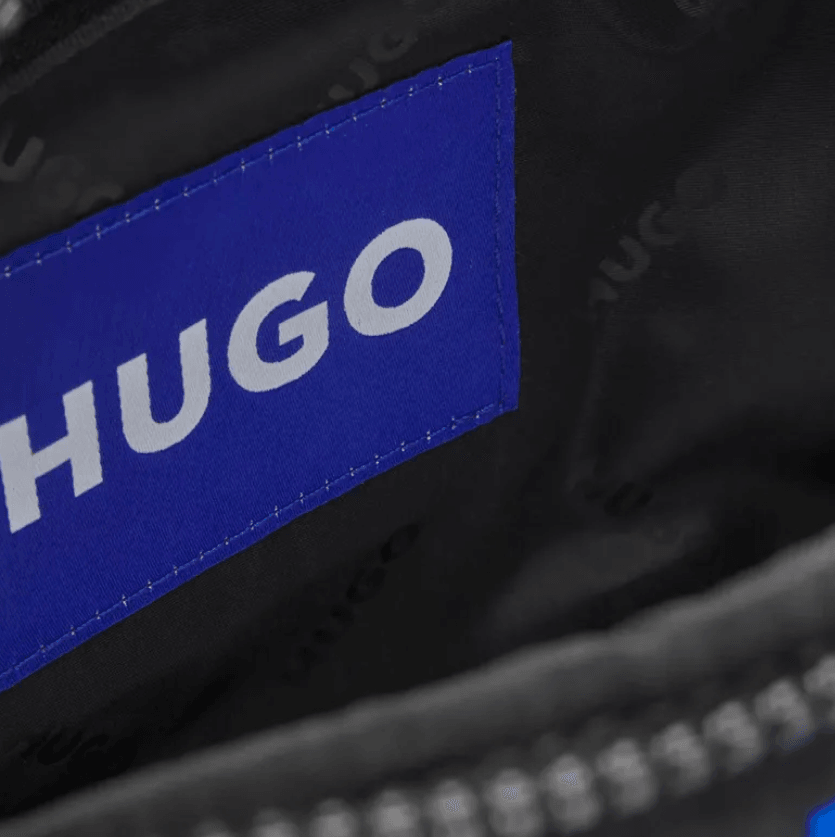 Hugo Blue Vytal Noir Essential Zipped Reporter Bag 1026659201 