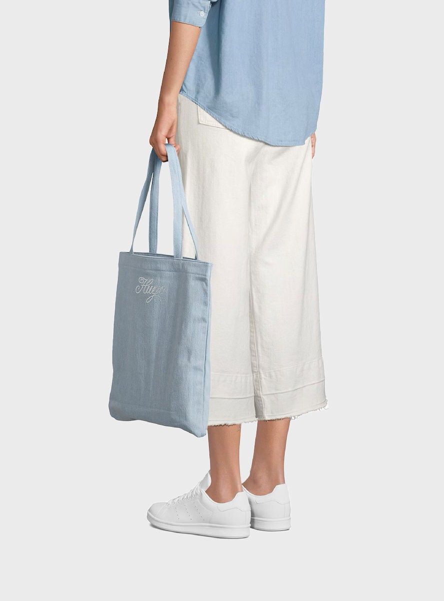 Hugo Blue Roselyn Bright Blue Tote Bag 1027169601