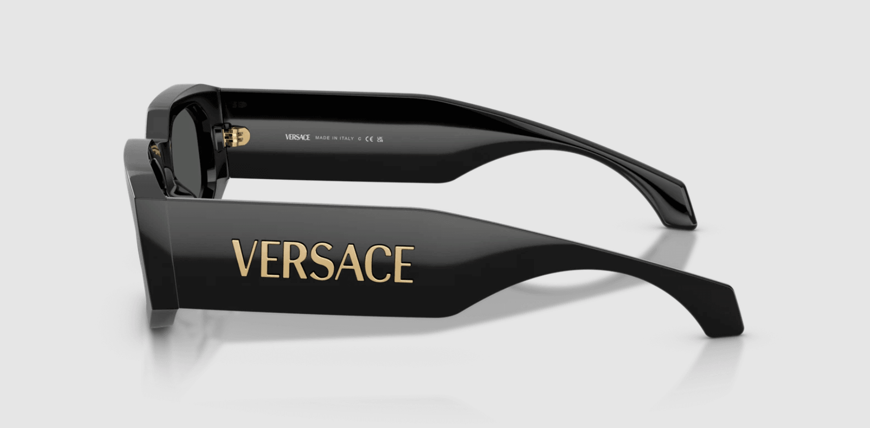 Versace Signature Black Unisex Sunglasses 0VE4489UGB1/8755
