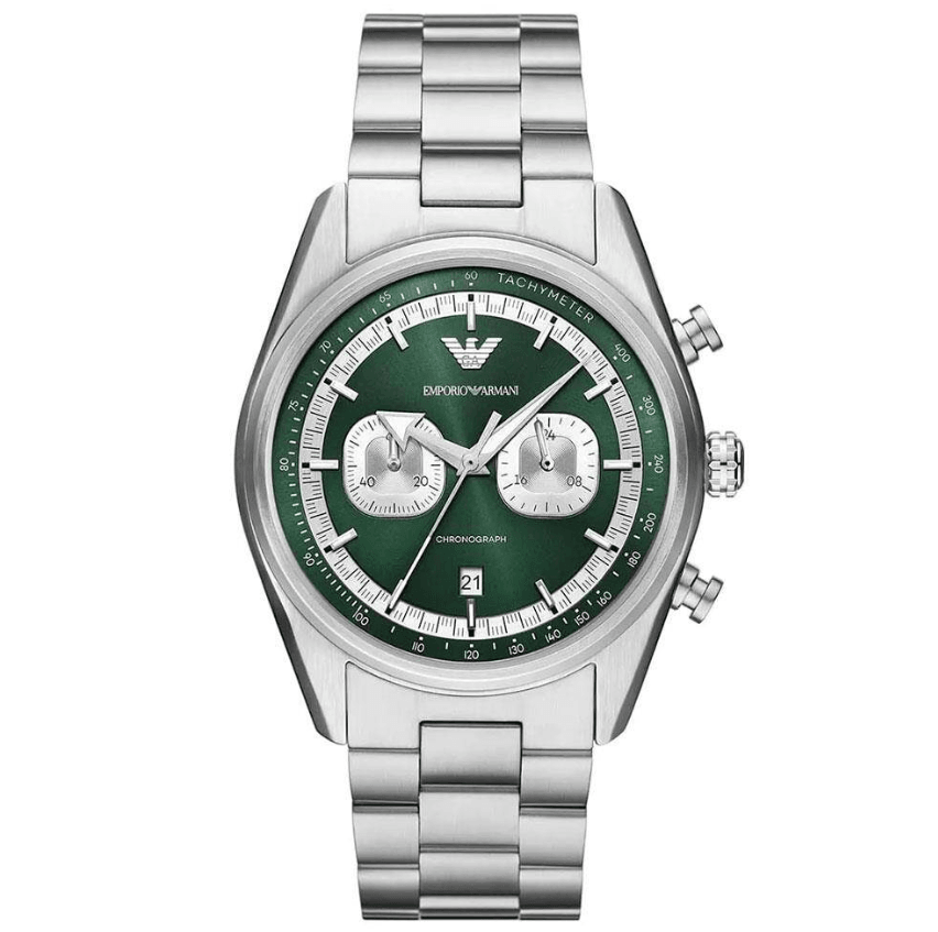 Racer Chronograph Stainless Steel Men's WatchAR11637