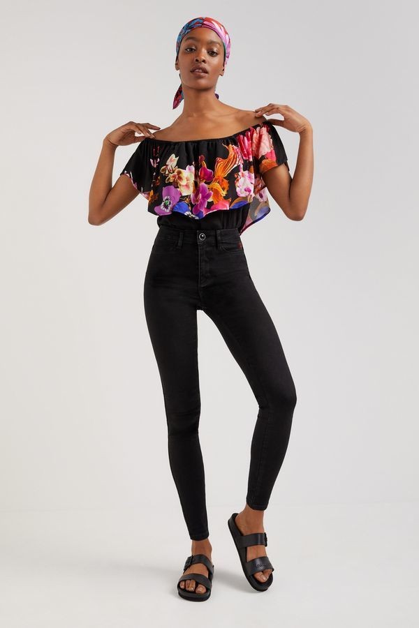 Christian Lacroix flower top