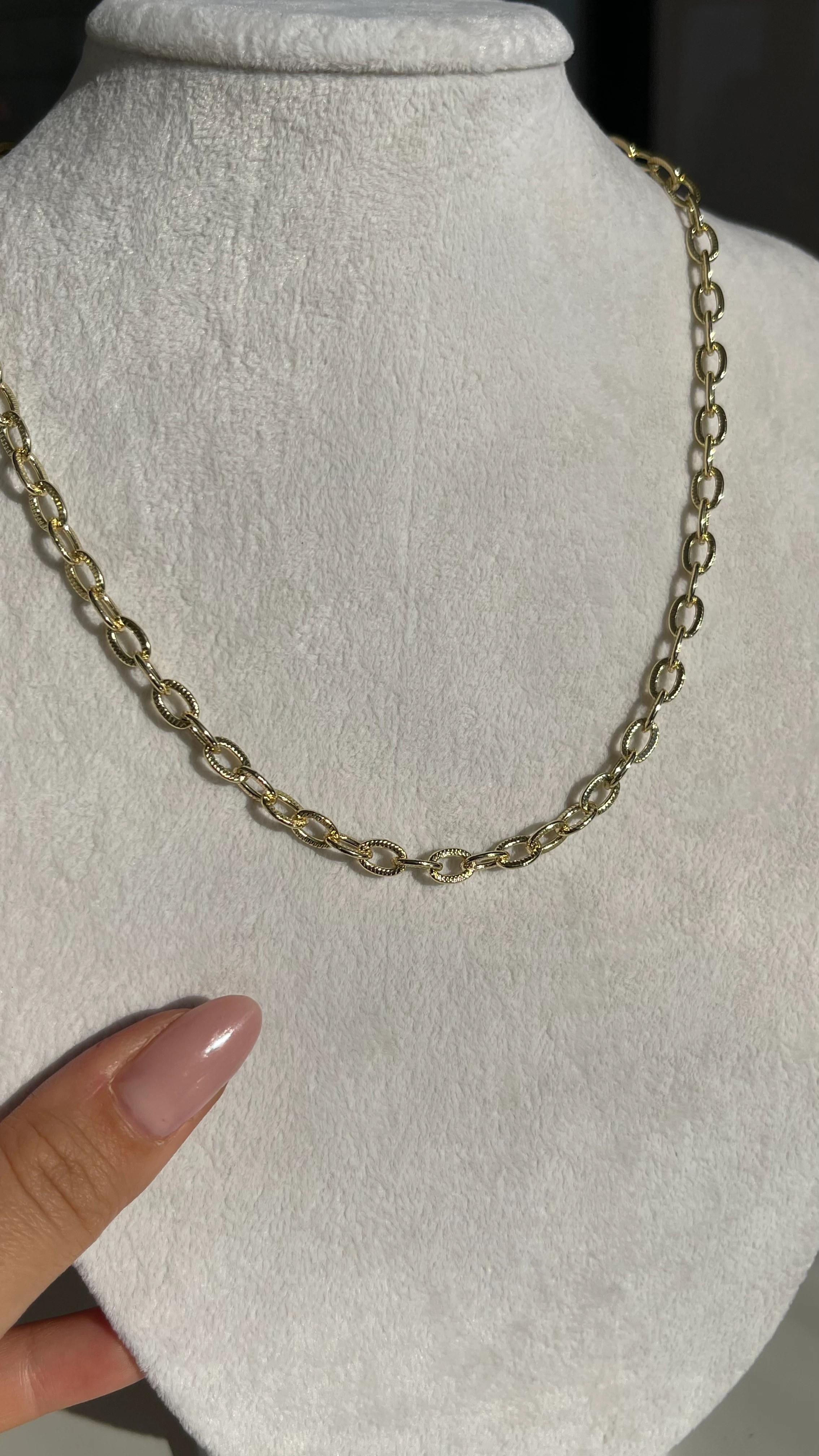 XUPİNG 14 K KÜÇÜK ATAÇ MODEL KOLYE