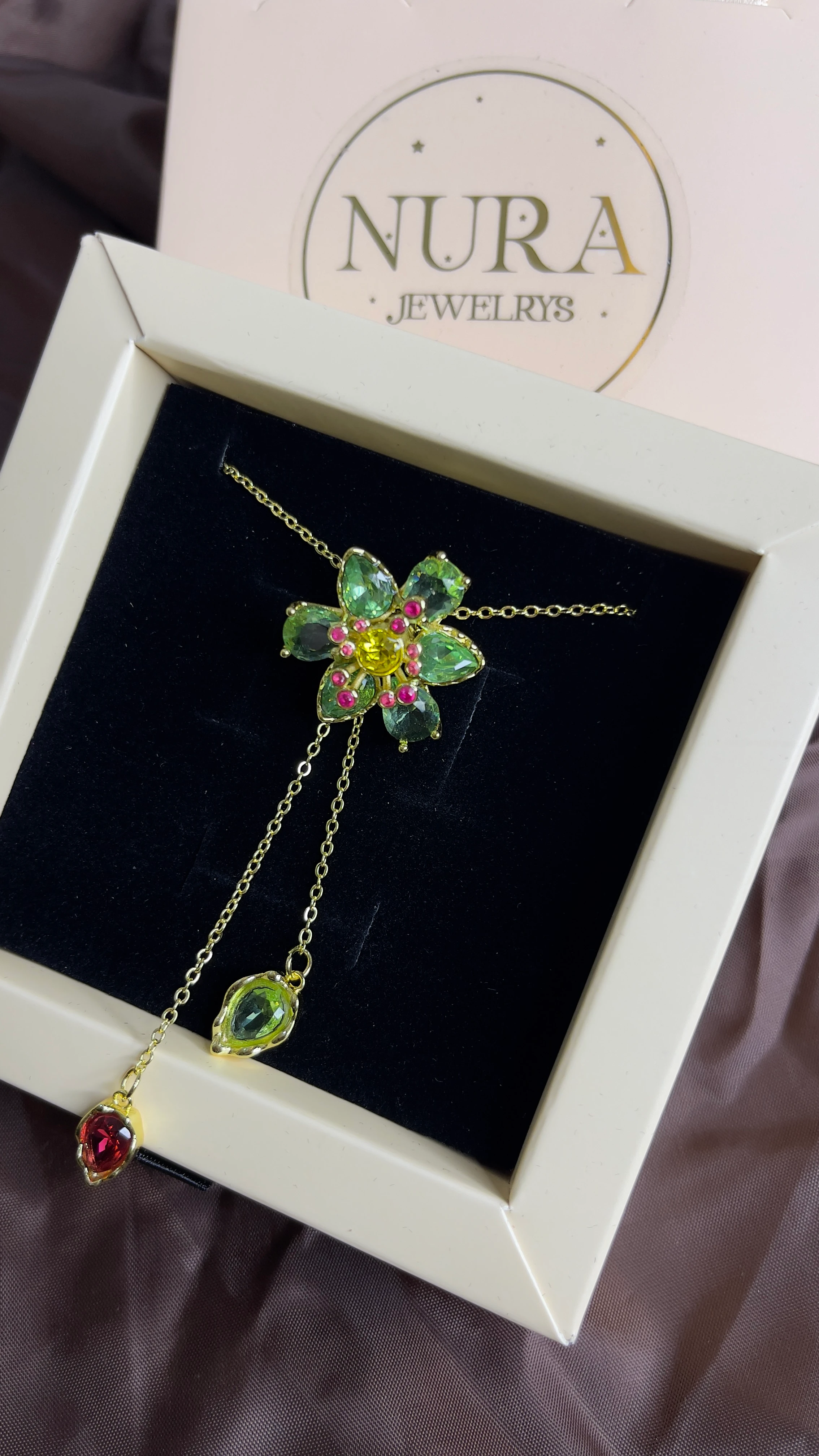 Idyllia Y KOLYE YEŞİL RENK 