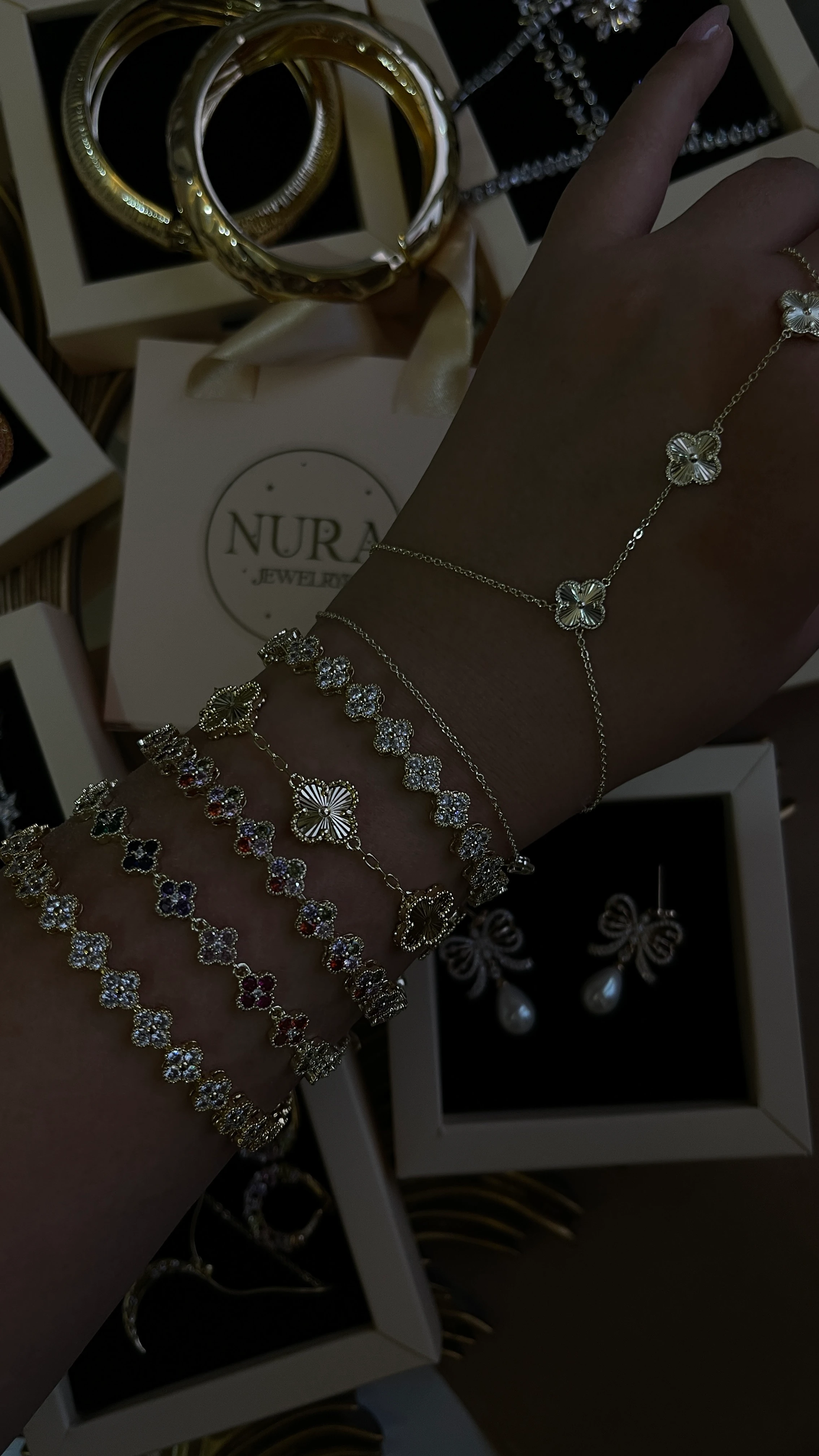 YONCA DETAY 14K RENK ŞIK ŞAHMERAN