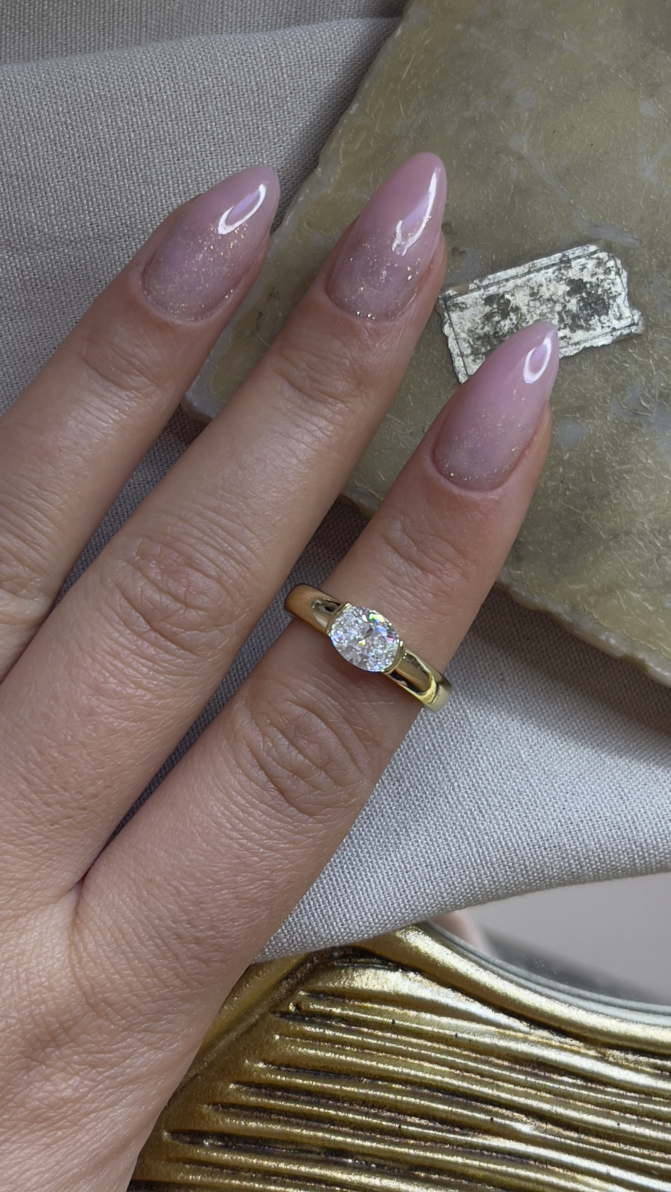 TEK TAŞ MODEL XUPİNG YÜZÜK