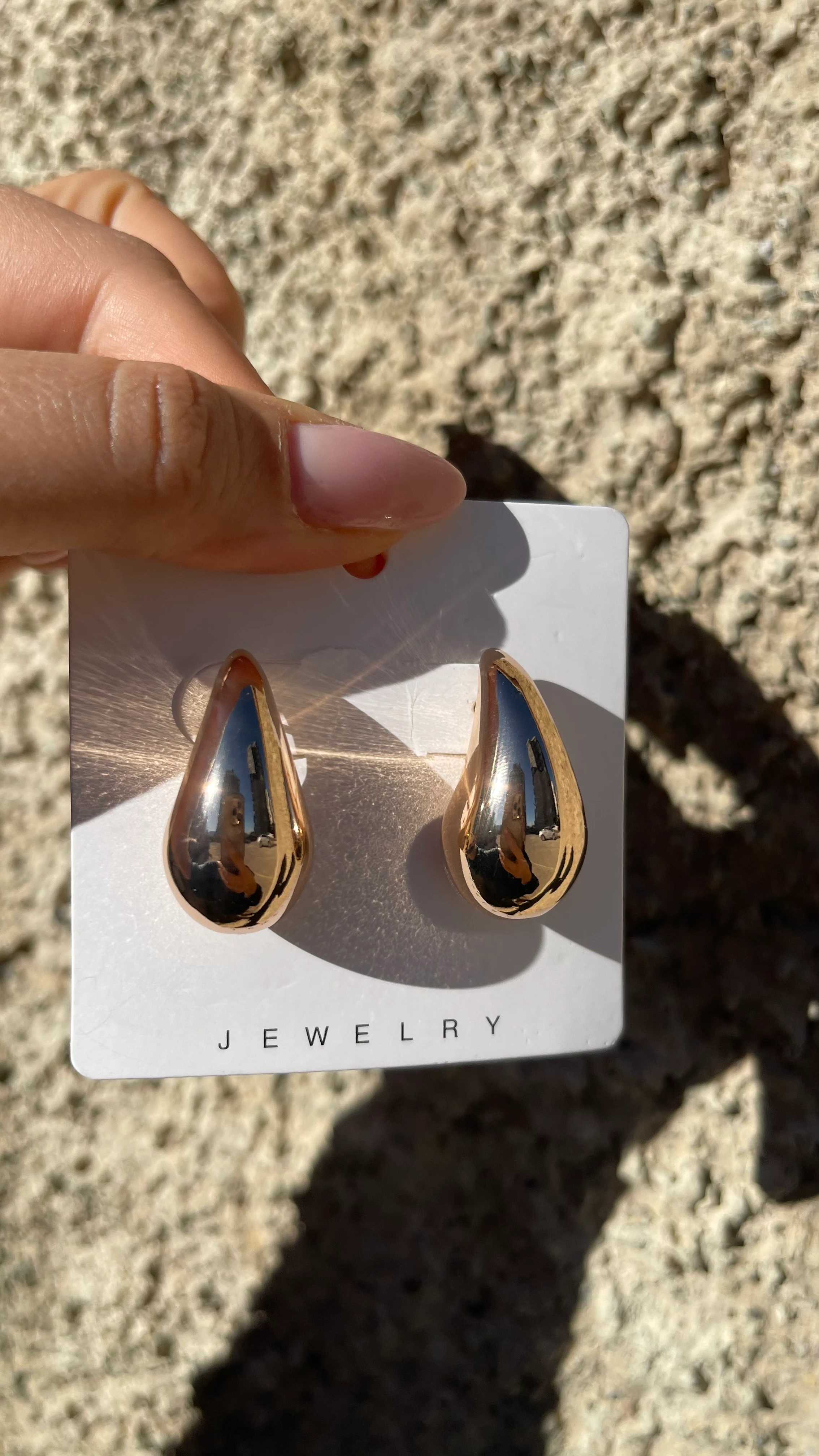 ROSE GOLD DAMLA MODEL ŞIK KÜPE