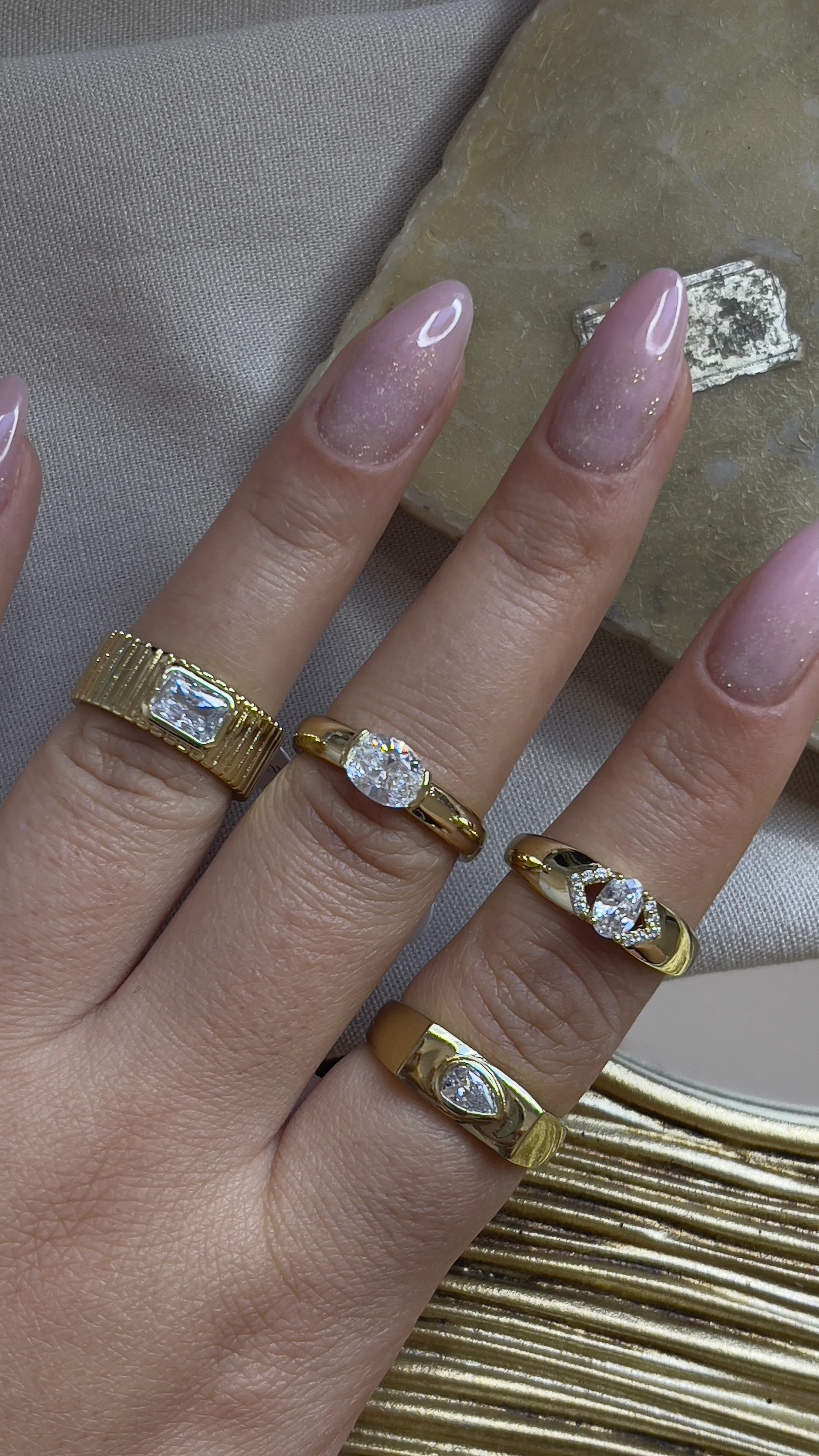 TEK TAŞ MODEL XUPİNG YÜZÜK