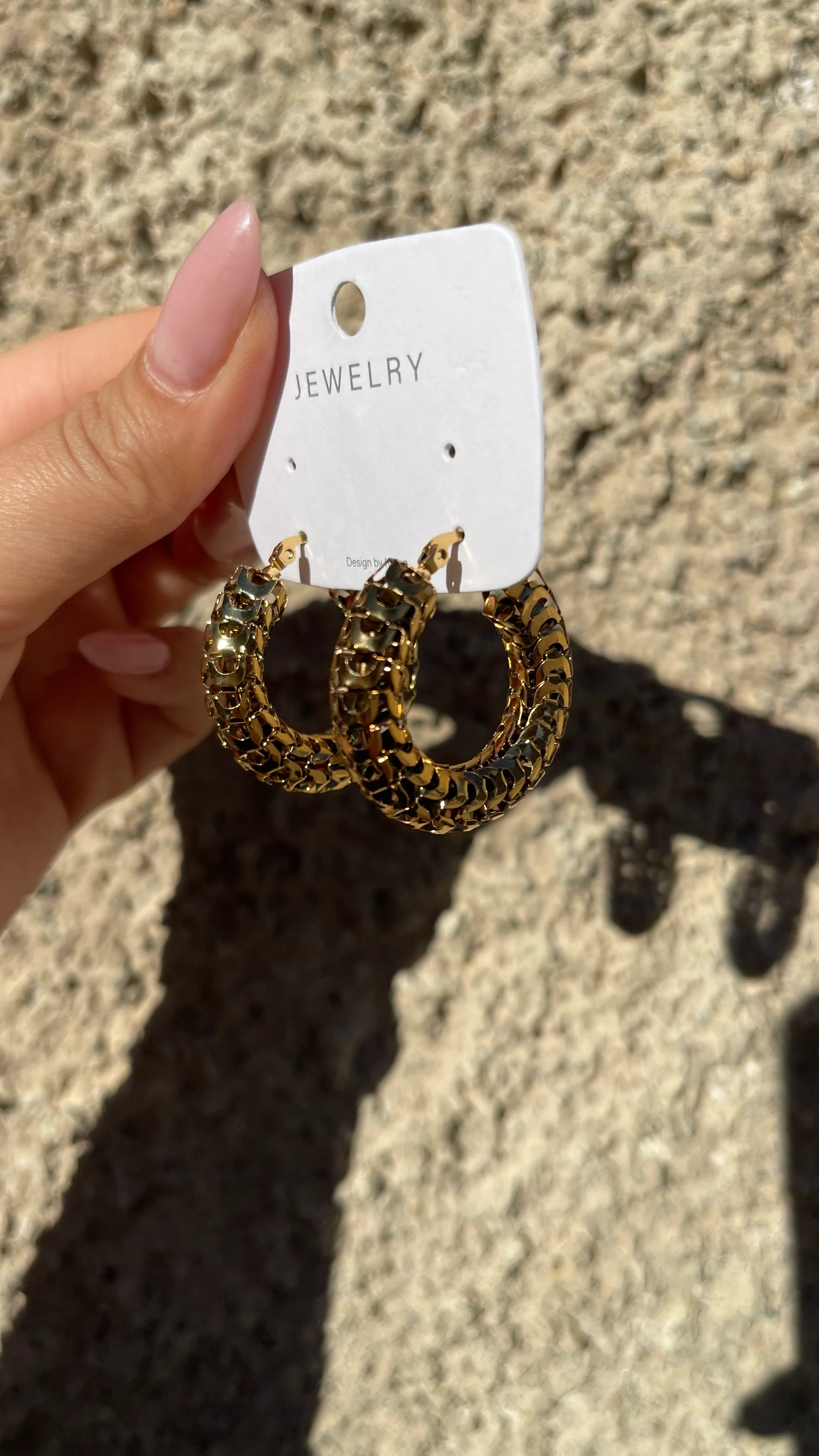 HALKA MODEL KÜPE GOLD RENK 