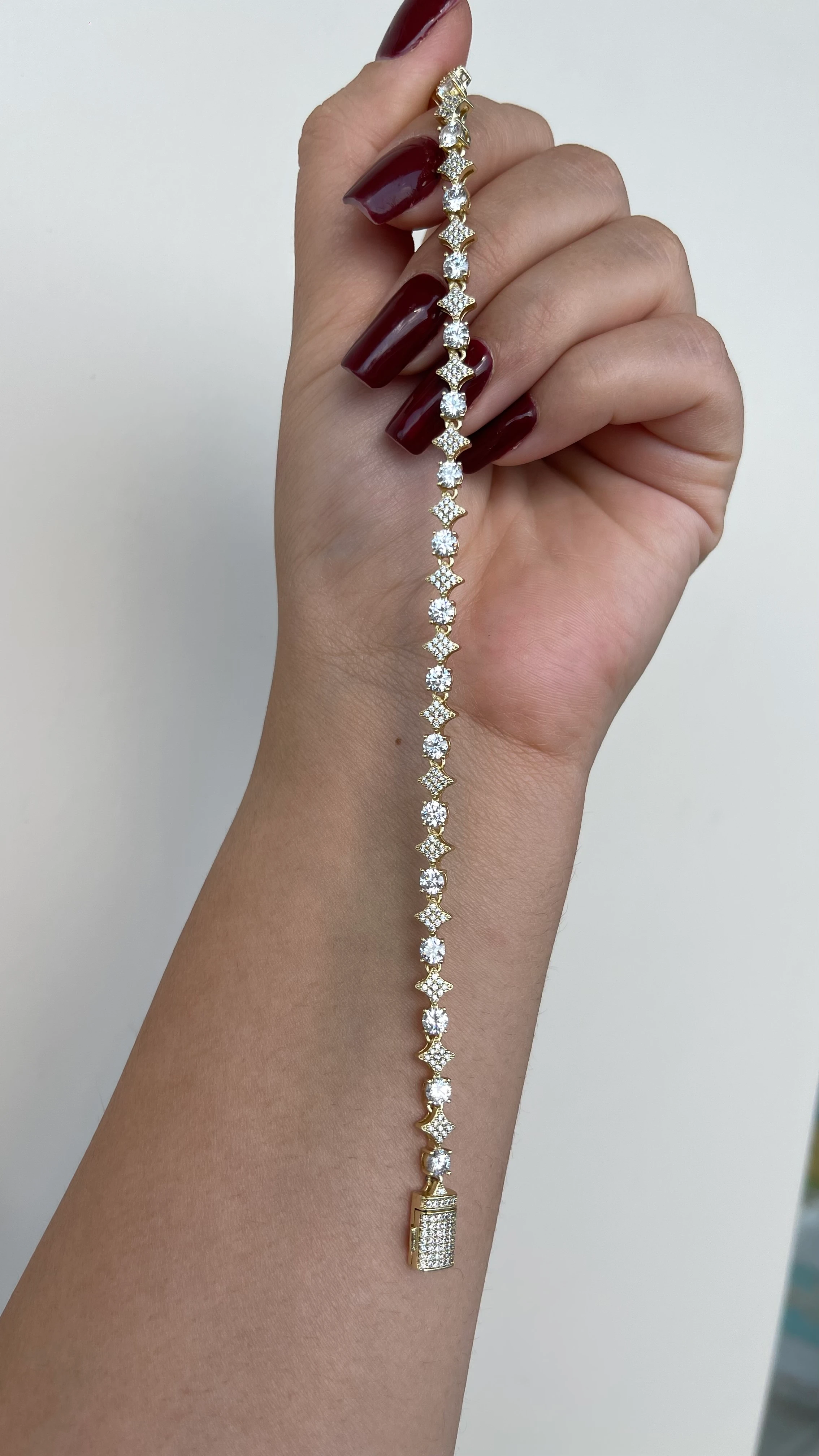 14 K XUPİNG ŞIK KADIN BİLEKLİK ÖZEL SERİ 