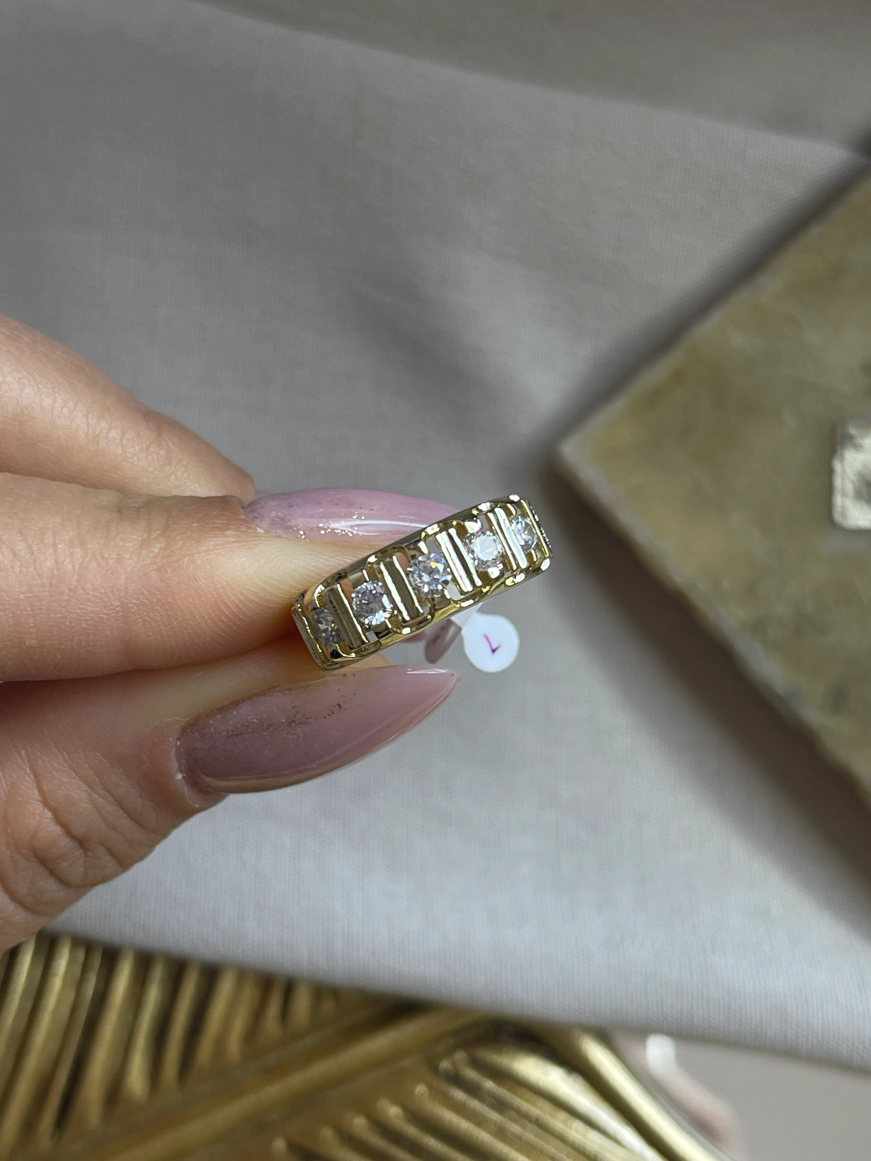 TAŞ DETAY 14K RENK XUPİNG YÜZÜK