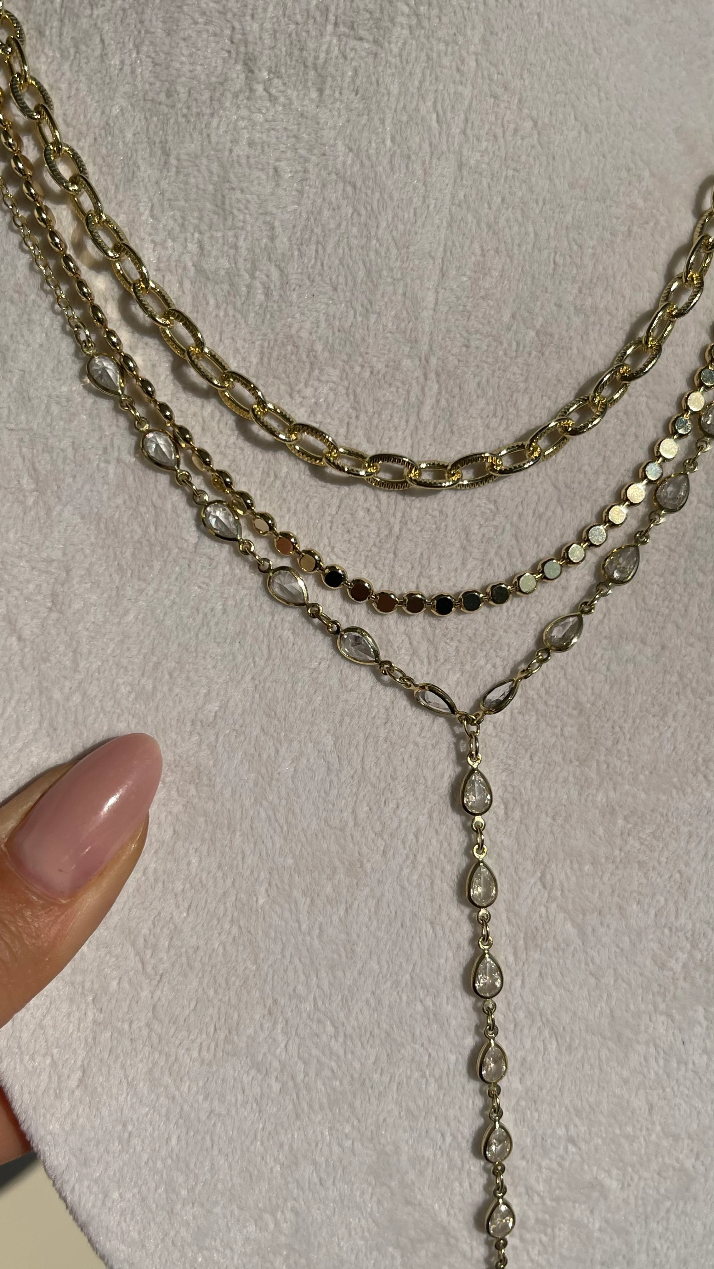 XUPİNG 14 K KÜÇÜK ATAÇ MODEL KOLYE