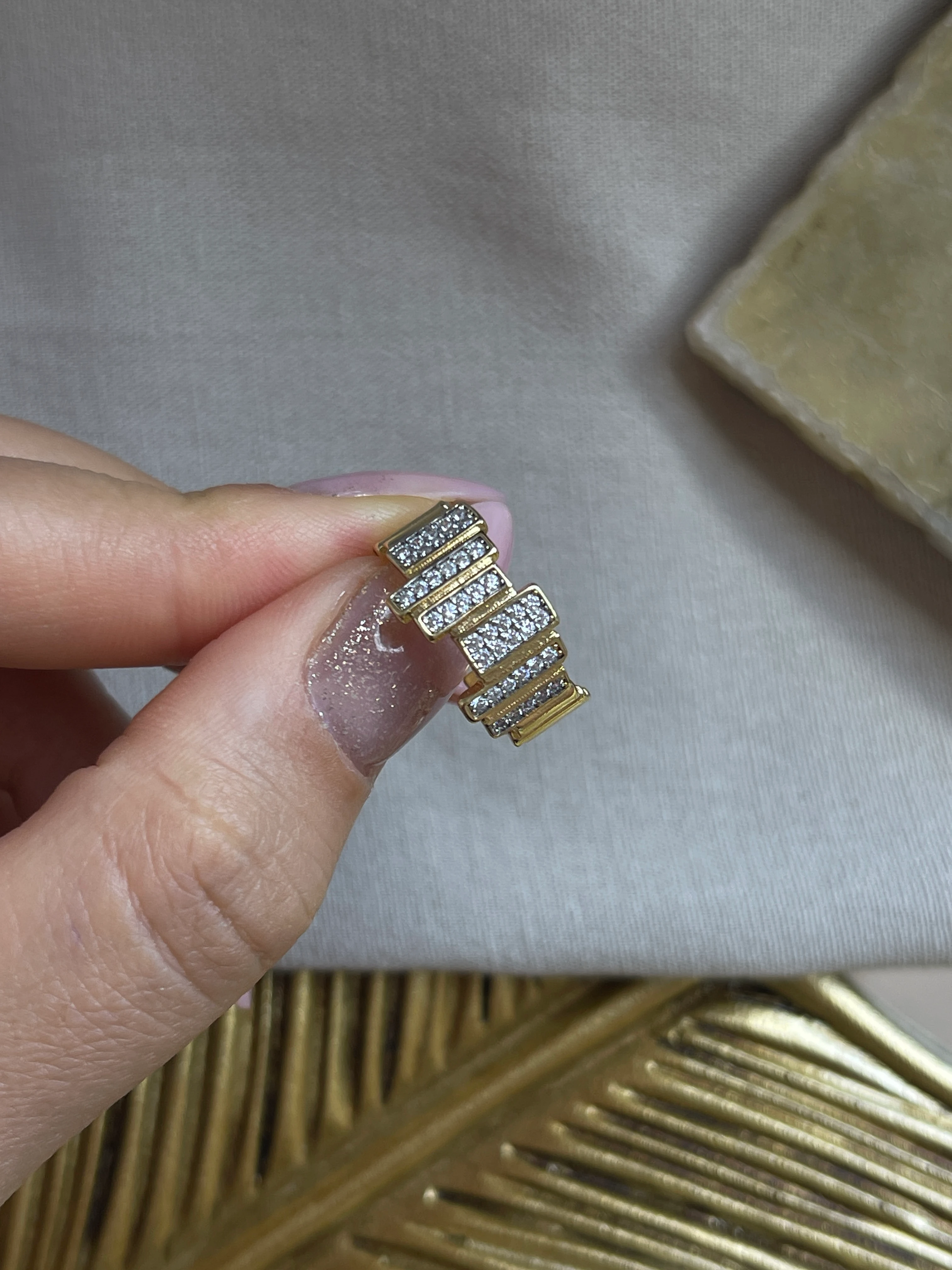 TAŞ DETAY AYARLANABİLİR YÜZÜK