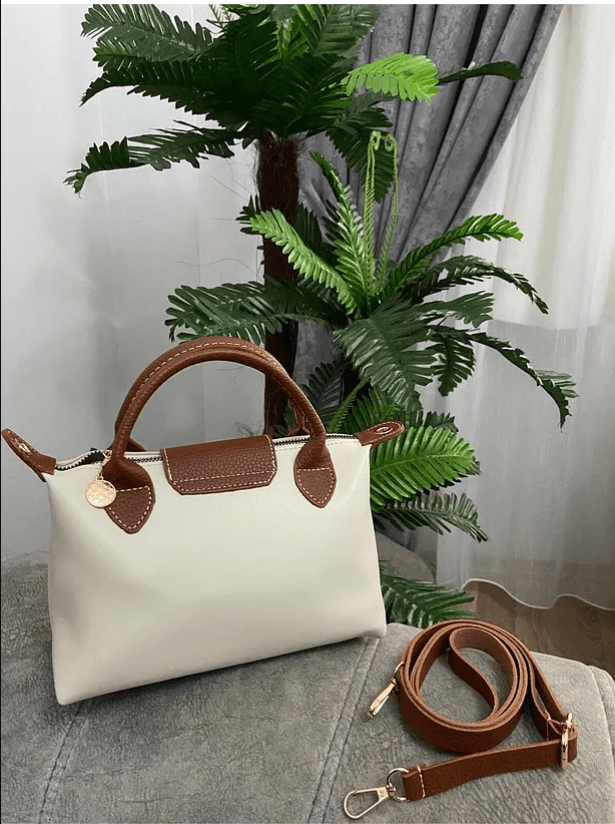 Cityline Collection Bej Detaylı El ve Omuz Çantası