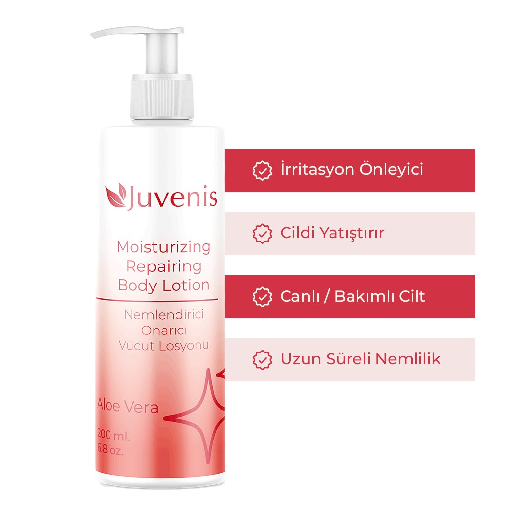 Nemlendirici Onarıcı Vücut Losyonu 200 gr.