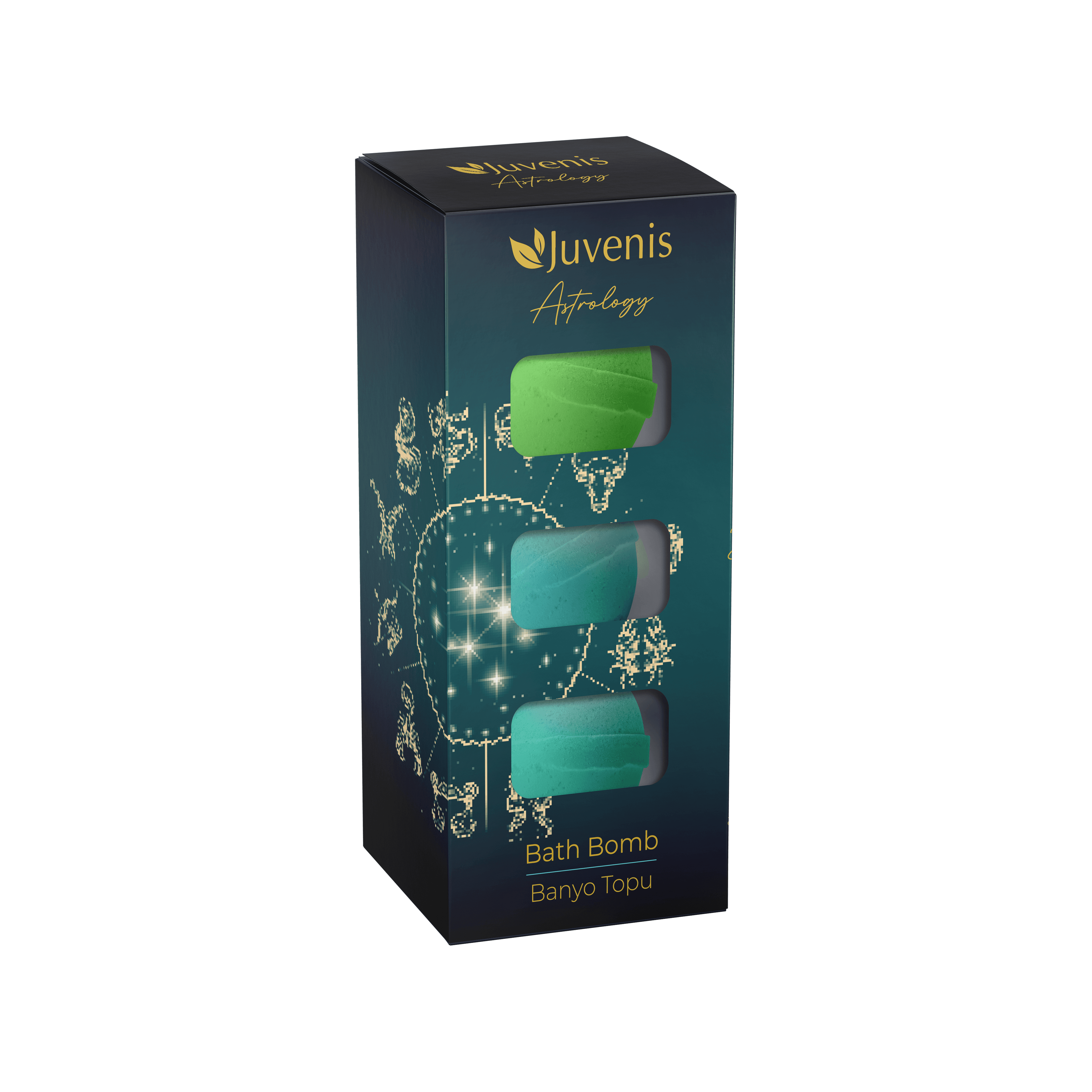 Astrology Series Bath Bomb 3x50 gr. - Green