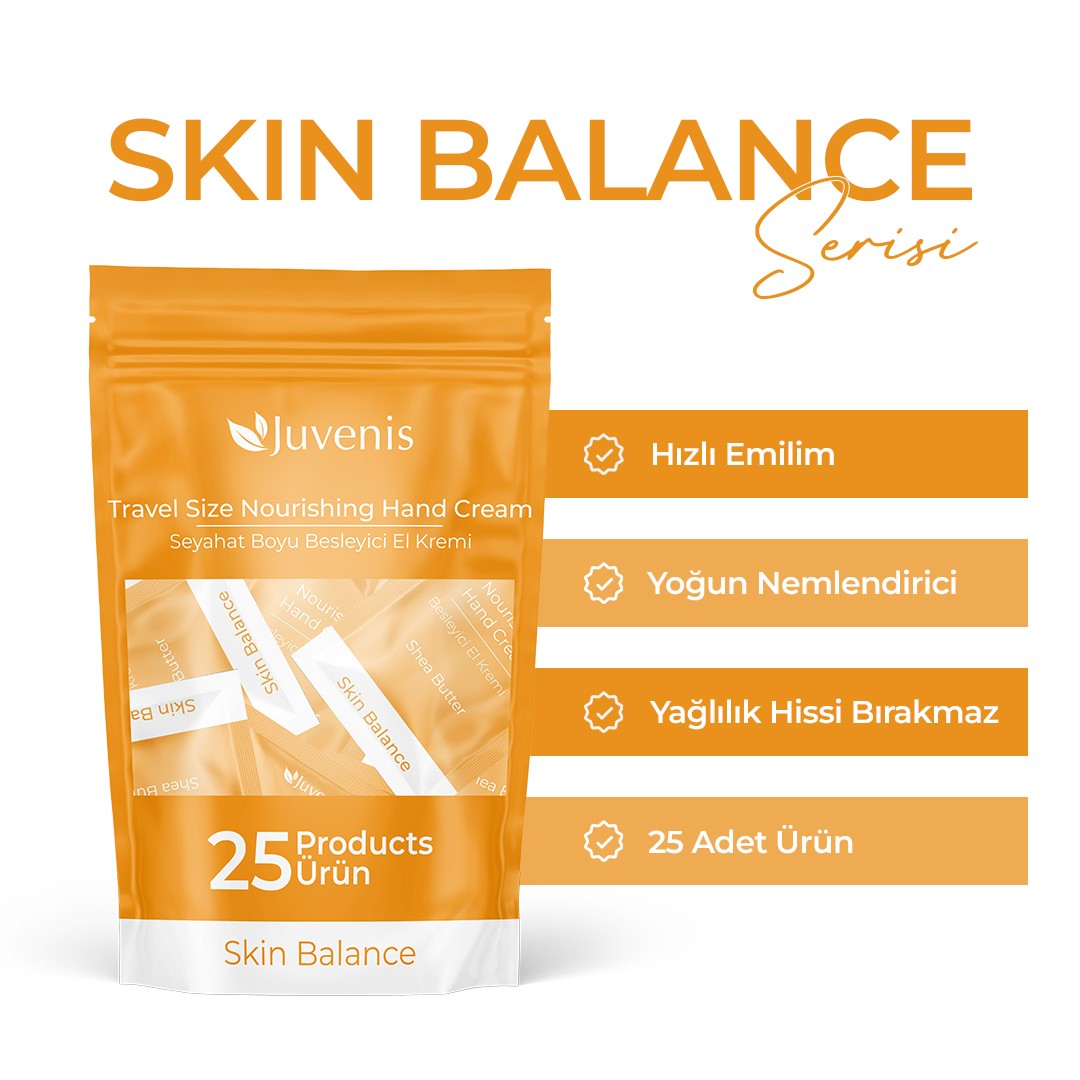 Seyahat Boyu Skin Balance Serisi Besleyici El Kremi