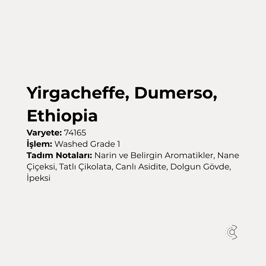Yirgacheffe, Dumerso, Ethiopia