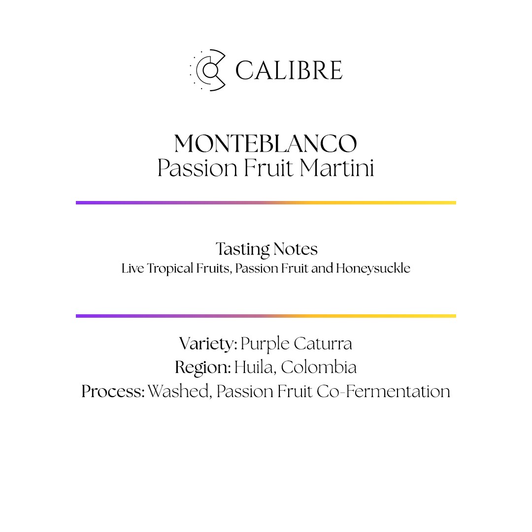 Passion Fruit Martini, Monteblanco